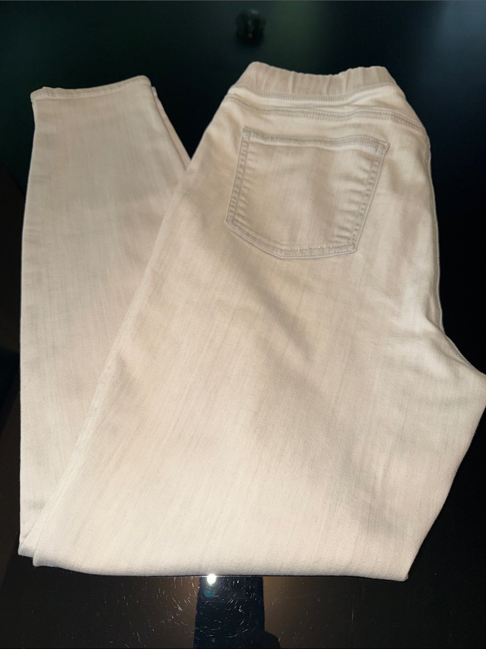 Eileen Fisher Cream Stretch Jeggings